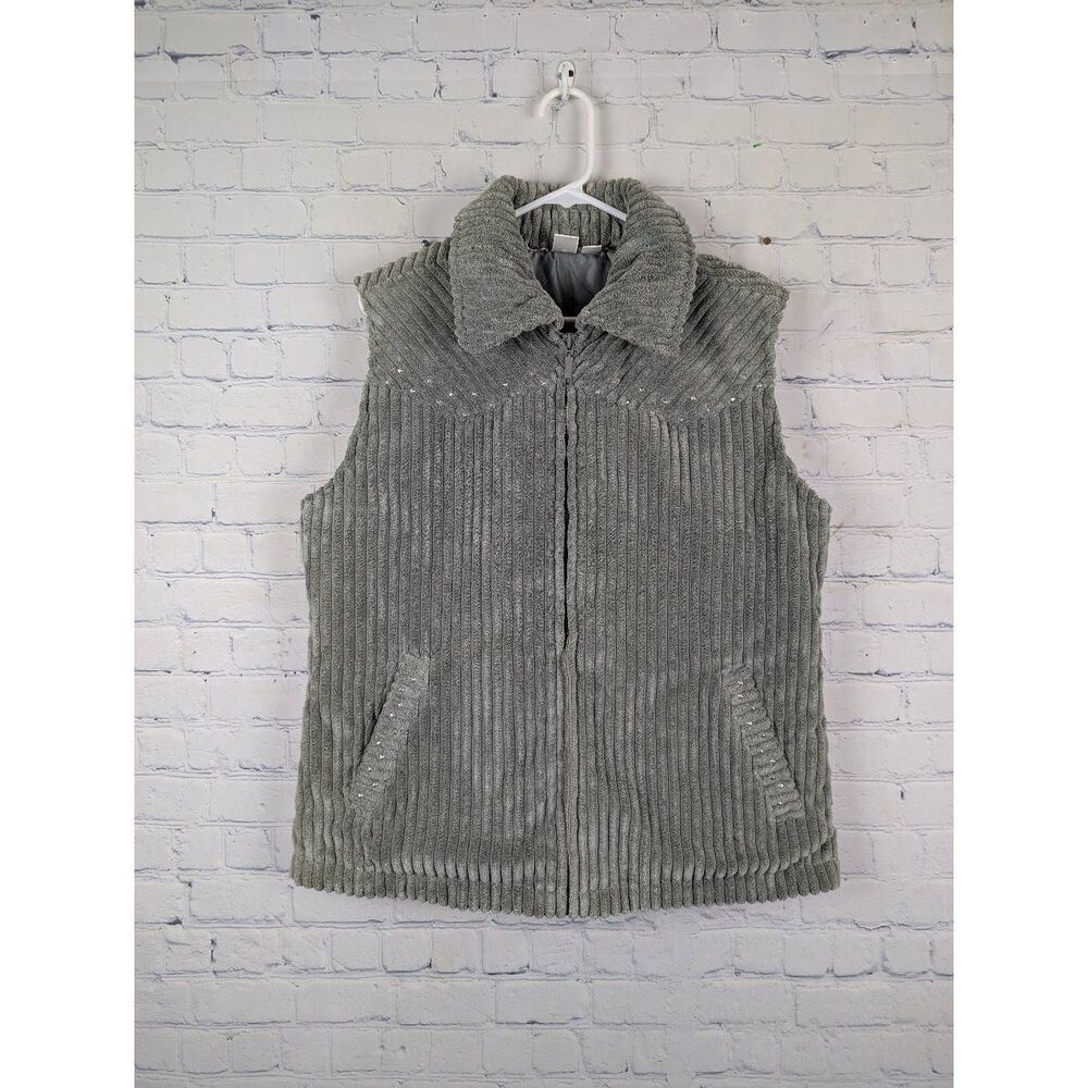 Cowgirl up soft corduroy vest size xl*